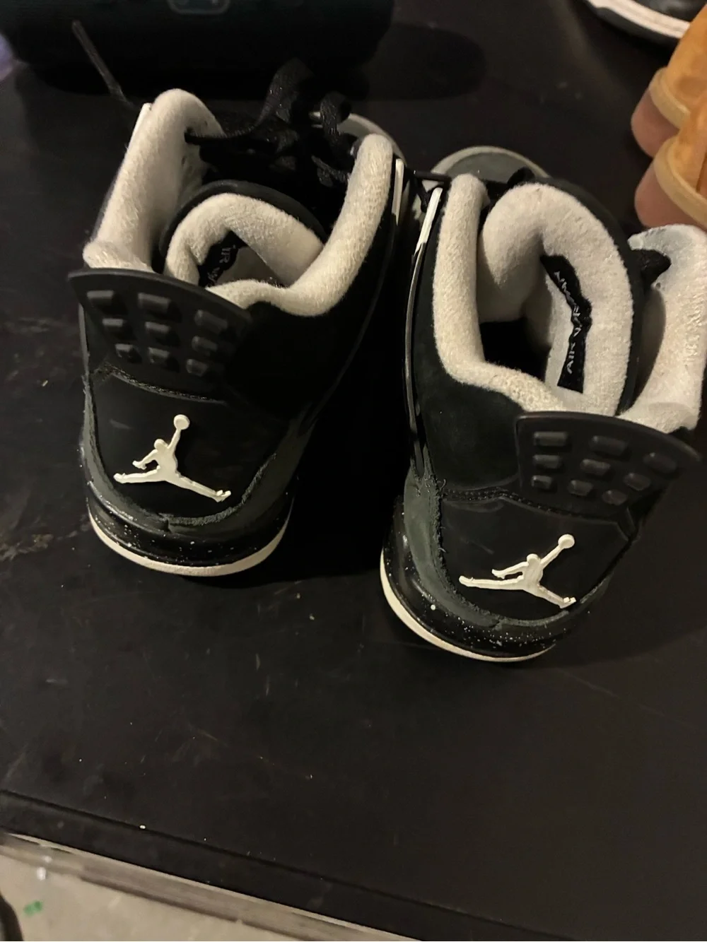 Jordan Kids' Retro Sneakers - Grey, Black, White